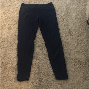 💰 3/$25 Size L American Apparel navy leggings